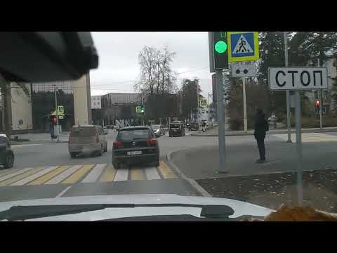 Видео: ч 3 по Академгородку на машине