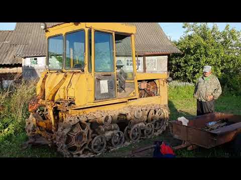 Видео: Глобальный ремонт дт 75 закончен. Первые шевеления дэтэшки.