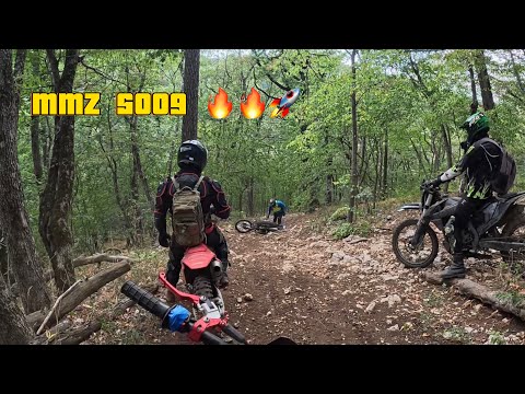 Видео: Падения и покатушки на Эндуро MMZ S009, MMZ 065 🔥🚀 
