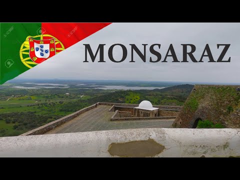 Видео: АВТОМОБИЛЬ в МОУРА-КАСТЕЛУ-ДЕ-МОНСАРАС, округ Эвора, Алентежу, ПОРТУГАЛИЯ I 4K 60 кадров в секунду