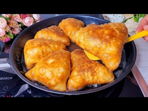 Видео: Пирожки "Пятиминутки " пеку пока закипает чайник, Если пирожки по-быстрому, то только так!