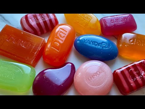 Видео: Glycerinе soap cutting | SOAP ASMR | Резка глицеринового мыла | SOAP ASMR |