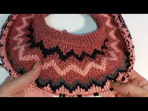 Видео: ЛОПАПЕЙСА, СВИТЕР, и СУМКА "РОЗА"