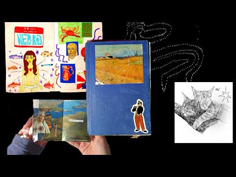 Видео: немного грустный обзор на скетчбук