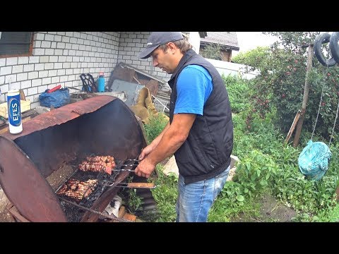 Видео: Шашлык, на Даче у Дяди Ромы