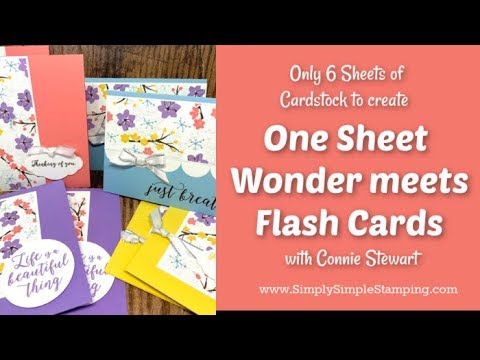 Видео: One Sheet Wonder встречает флэш-карточки!