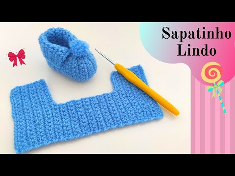 Видео: ЛЕГКАЯ ДЕТСКАЯ ОБУВЬ ВЯЗАНО КРЮЧКОМ