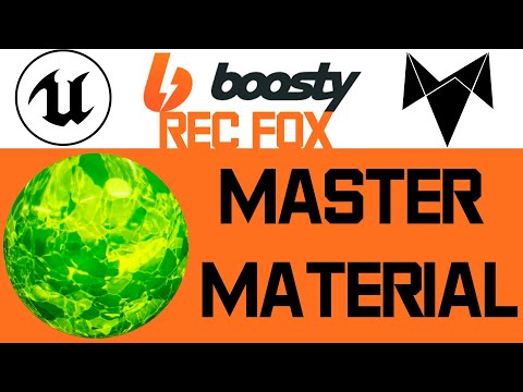 Видео: Rec Fox Master Material Unreal Engine 5 Мастер Материал за 45р
