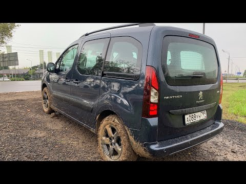 Видео: Взял Peugeot Partner Crossway - по полю попрыгал, грязь помесил, по трассе втопил! / Партнер 2021