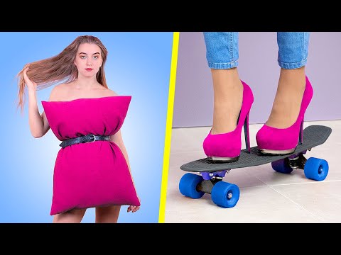 Видео: Типы девушек / Оверсайз против гламура!