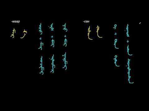 Видео: Монгол бичгийн хичээл №29 Тодотгон холбох нөхцөл