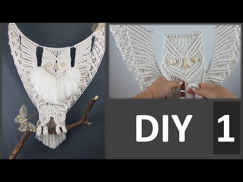 Видео: DIY OWL MACRAME/ СОВА МАКРАМЕ