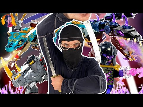 Видео: БИТВА ЗА НИНДЗЯГО СИТИ - ЧМЗН И ОВЕРЛОРД VS НИНДЗЯ - LEGO ДРАКОНЫ NINJAGO