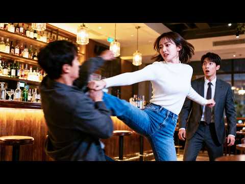 Видео: Она пьяная избила хулиганов, шокировав холодного CEO, который сразу влюбился!💗