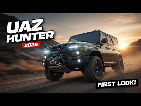 Видео: UAZ Hunter 2025 — ВОТ ТАКИМ его еще не видели! Новый уровень легендарного внедорожника 🚙🔥