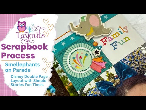 Видео: Smellephants на параде — Простые истории — Процесс создания двухстраничного альбома — Жизнь в мак...