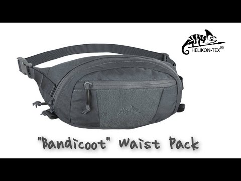 Видео: Обзор #EDC сумки : HELIKON-TEX "BANDICOOT"Waist Pack(Shadow Gray).