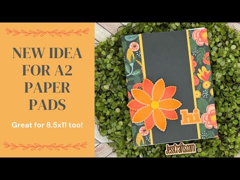 Видео: Идея для быстрой распаковки открыток | Распаковка бумаги формата A2 или 8,5x11