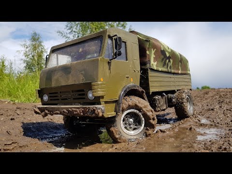 Видео: Тест-драйв Камаза на радиоуправлении