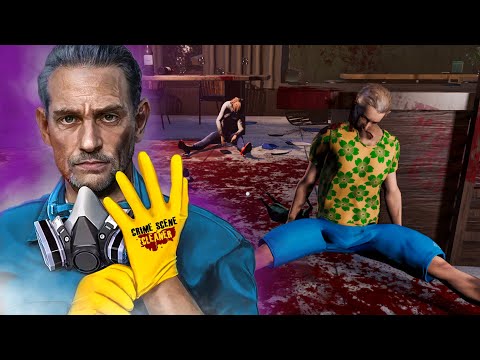 Видео: Убираю места преступлений Crime Scene Cleaner