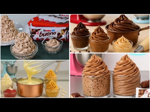 Видео: 7 простых и доступных начинок всего из 3 ингредиентов! 🍫 Крем Kinder Bueno!