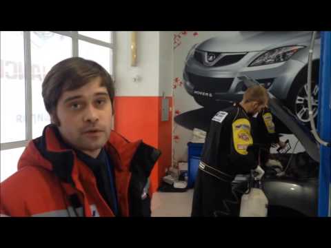 Видео: Лифан Х 60 ТО 50 тысяч км. у официального дилера в Омске. Антикор-сервис.