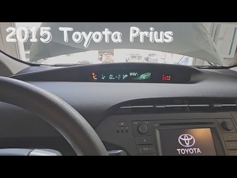 Видео: 2015 Toyota Prius временами "не видит" паркинг C2309