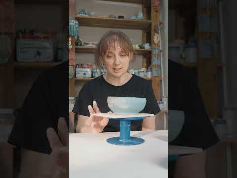 Видео: Пример простой росписи ангобами