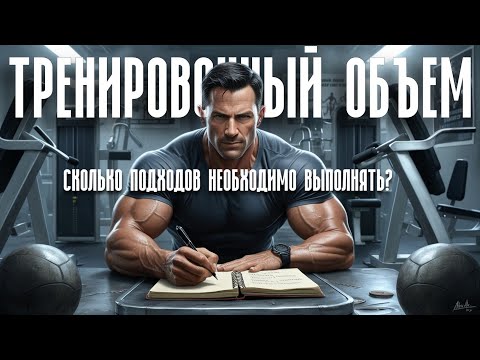 Видео: Тренировочный объем. Сколько подходов выполнять за тренировку? Сколько подходов выполнять в неделю?