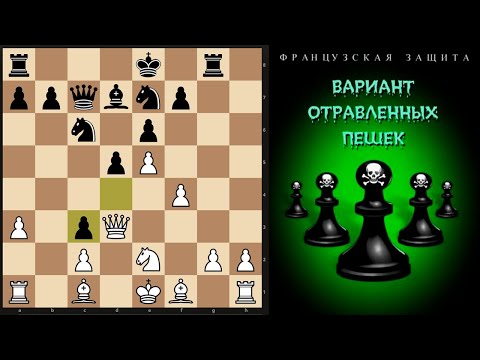 Видео: [RU] Тематический турнир по Французской защите. Вариант отравленных пешек на lichess.org