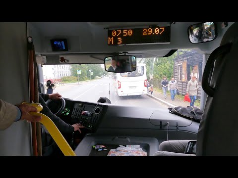 Видео: 4K Автобус ПАЗ вектор некст. Bus paz. 巴士