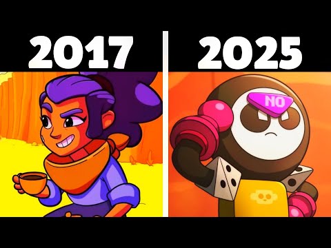 Видео: 🔥ВСЕ МУЛЬТИКИ БРАВЛ СТАРС 2017 - 2025!