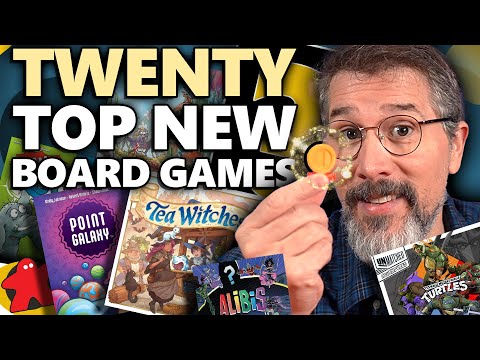 Видео: 20 лучших новых настольных игр — наше ежемесячное руководство для покупателей настольных игр!