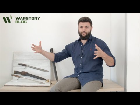 Видео: Немецкий штык Маузер 98/05 с ПИЛОЙ  Разновидности, история, опробуем в деле! (повтор от 07.07.2017)