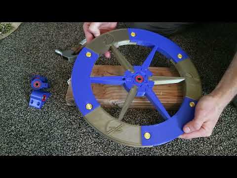 Видео: Учебное пособие по сборке: полный комплект прялки