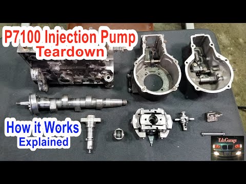 Видео: Разборка ТНВД P7100 — как это работает (Pump Cummins 5.9l 5.9 Bosch)