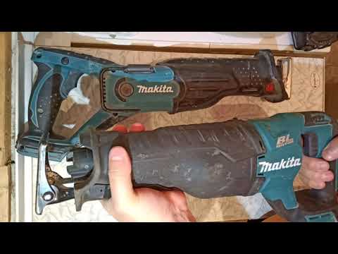 Видео: Сабельные пилы Makita DJR187Z  и Makita DJR181Z