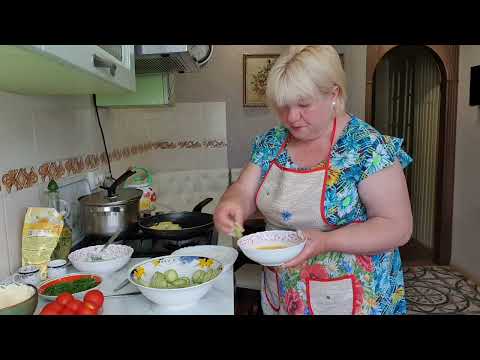Видео: Готовила обед. Вкусная закуска из кабачков