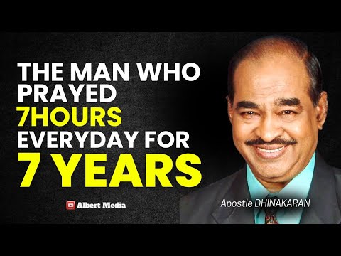 Видео: Человек, который молился по 7 часов каждый день в течение 7 лет 🔥 | Апостол Д.Г.С. Дхинакаран