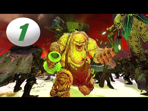 Видео: Total War: Warhammer 3. # 1. Фестус, Повелитель Пиявок. Легенда.