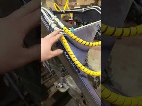 Видео: Доработка и переделка гидравлики на тракторе русичь т30 4*4