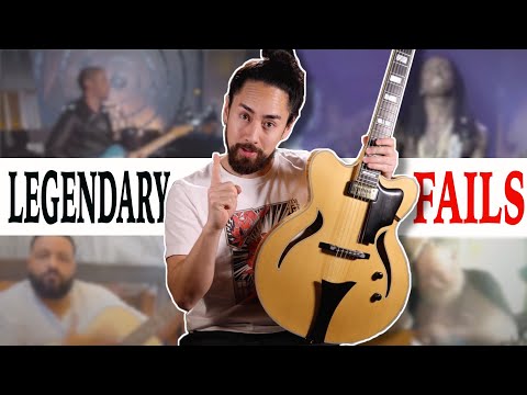 Видео: Легендарные провалы гитары (и уроки, которые мы можем из них извлечь)