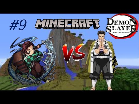 Видео: Minecraft клинок рассекающих демонов :9 эпизод сделал супремиум ный меч и сразился столпом камня