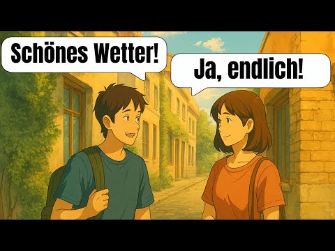 Видео: Простые диалоги на немецком языке для начинающих | 10 реальных диалогов на немецком языке (A1–A2)