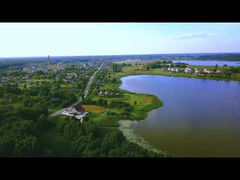 Видео: Гута_Галбея_с высоты_Поставский р-н_Видео Дубровский