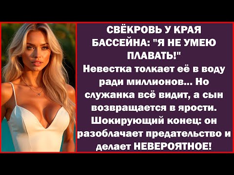 Видео: МАМА БОГАЧА В ПАНИКЕ: «ПЛАВАТЬ НЕ ВЫУЧУСЬ» — НАСЛЕДНИК В БЕШЕНСТВЕ ВРЫВАЕТСЯ И ТВОРИТ ЭТО С СОПРУГОЙ