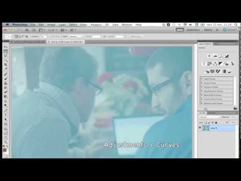 Видео: Photoshop tutorial : как сделать из негатива пленки позитив