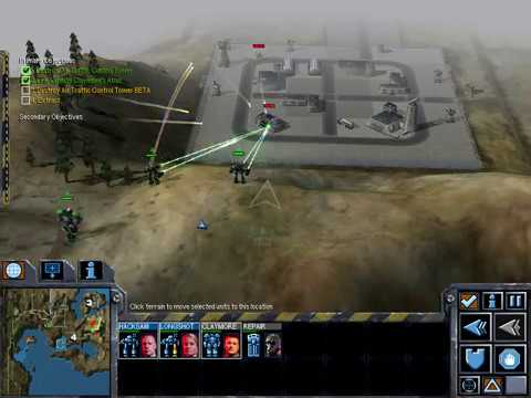 Видео: Рейд на аэродром бандитов ! | Прохождение MechCommander 2 #4