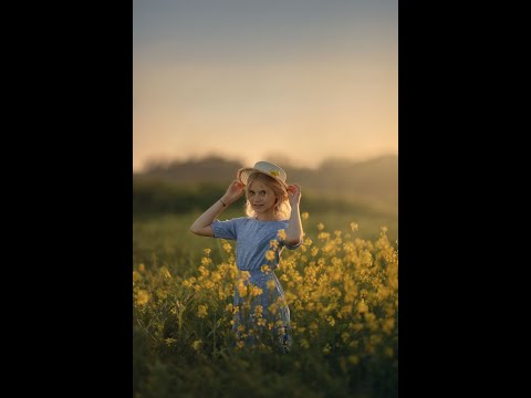 Видео: Ксения/Часть 2. Обработка летней фотографии