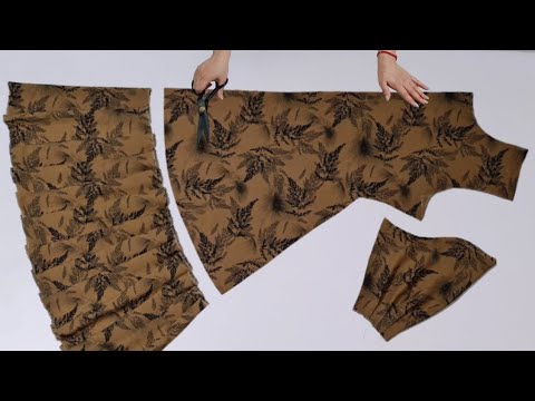 Видео: ✅ Супер потрясающие секреты шитья ⚘️ Только на моем канале Новые идеи платьев 🍁 Очень полезные пл...